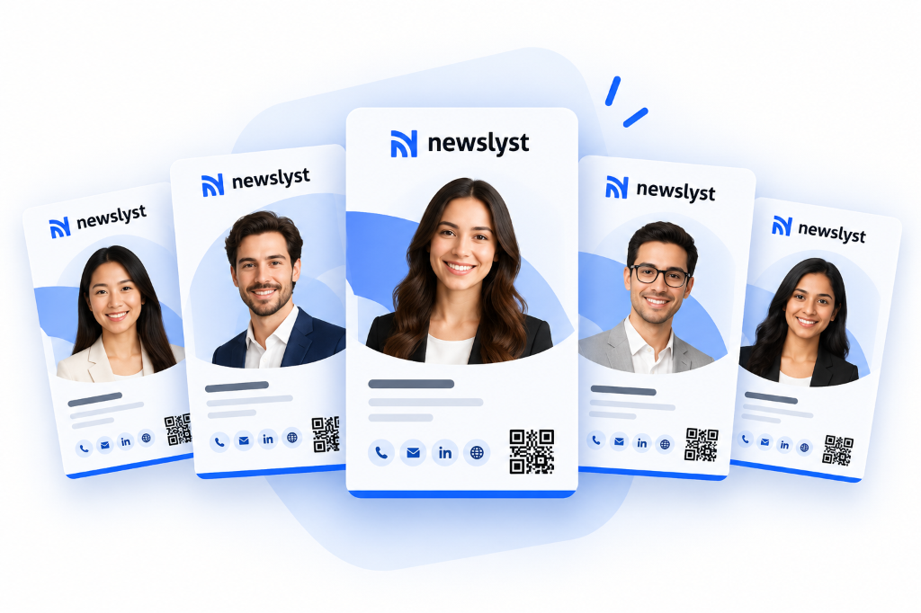 Bulk Digital Business Cards for Company